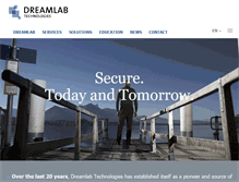 Tablet Screenshot of dreamlab.net